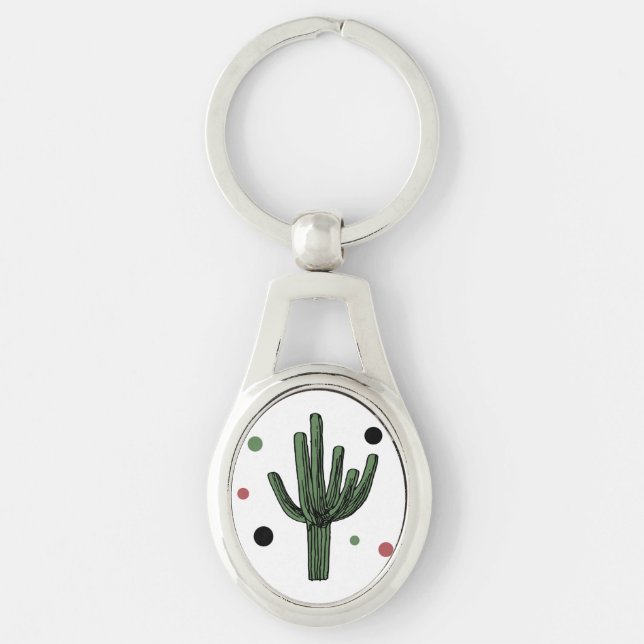 Cactus Key Ring (Front)