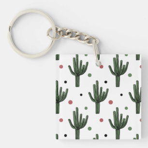 Cactus Key Ring