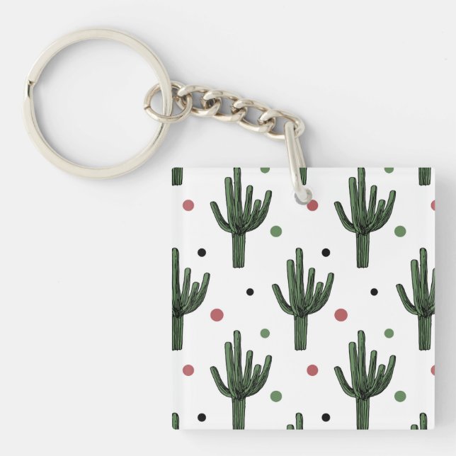 Cactus Key Ring (Front)