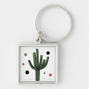 Cactus Key Ring