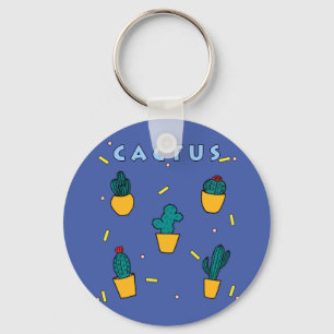 Cactus Key Ring