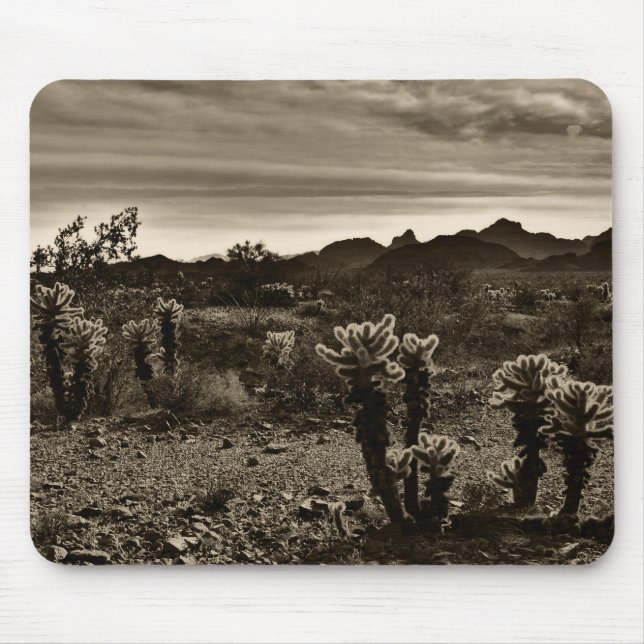 Cactus Landscape Mouse Mat (Front)