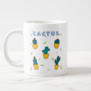 Cactus Large Coffee Mug