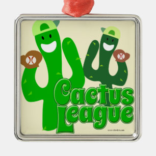 Cactus League Metal Tree Decoration