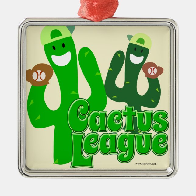 Cactus League Metal Tree Decoration (Front)