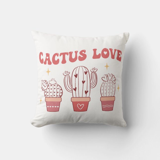 Cactus Love Cushion (Front)