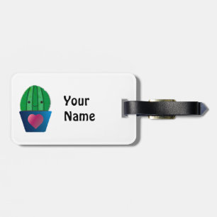 Cactus Love Luggage Tag