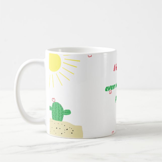 cactus love mug (Left)