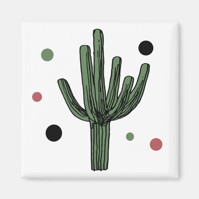 Cactus Magnet (Front)