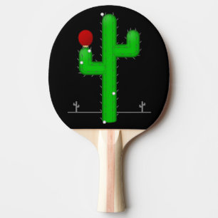 Cactus Makes Perfect - Ping Pong Paddle