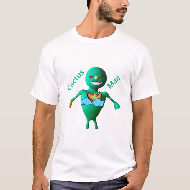 Cactus Man T-Shirt (Front)