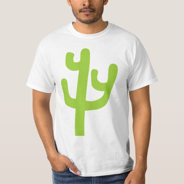 Cactus - Martian Green T-Shirt (Front)