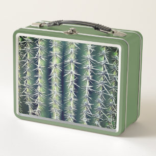 Cactus Metal Lunch Box