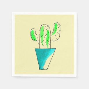 Cactus Mexican dinner party Napkin