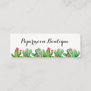 Cactus modern business card