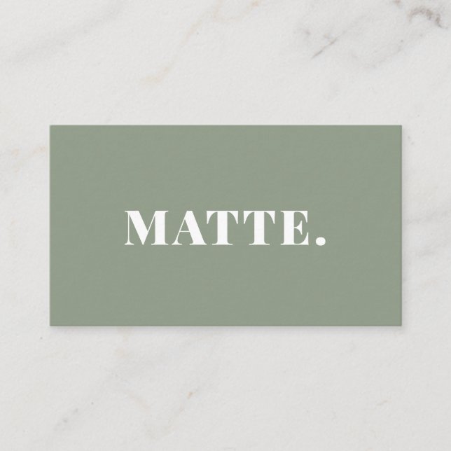 Cactus | Modern Elegant Minimalist Professional Business Card (Front)