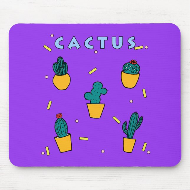 Cactus Mouse Mat (Front)