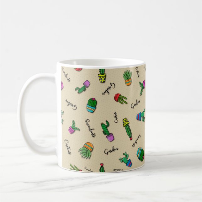 Cactus Mug (Left)