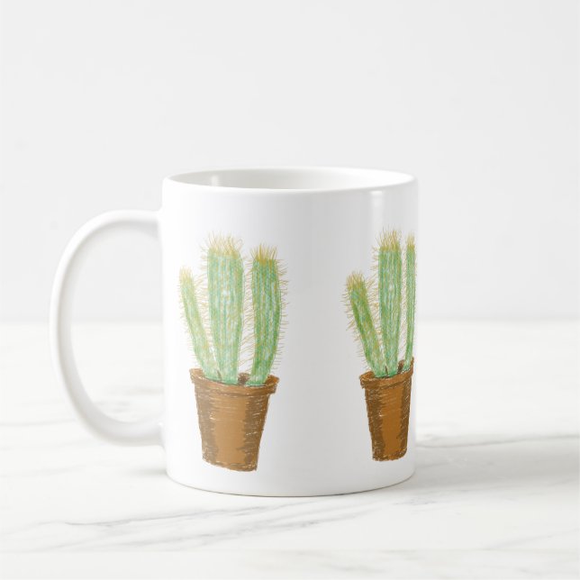 Cactus Mug (Left)