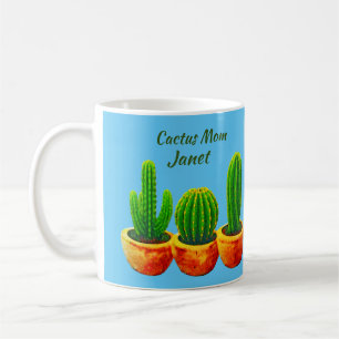Cactus Mum Personalised Coffee Mug Cup