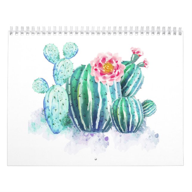 Cactus Painted Calendar (Cover)