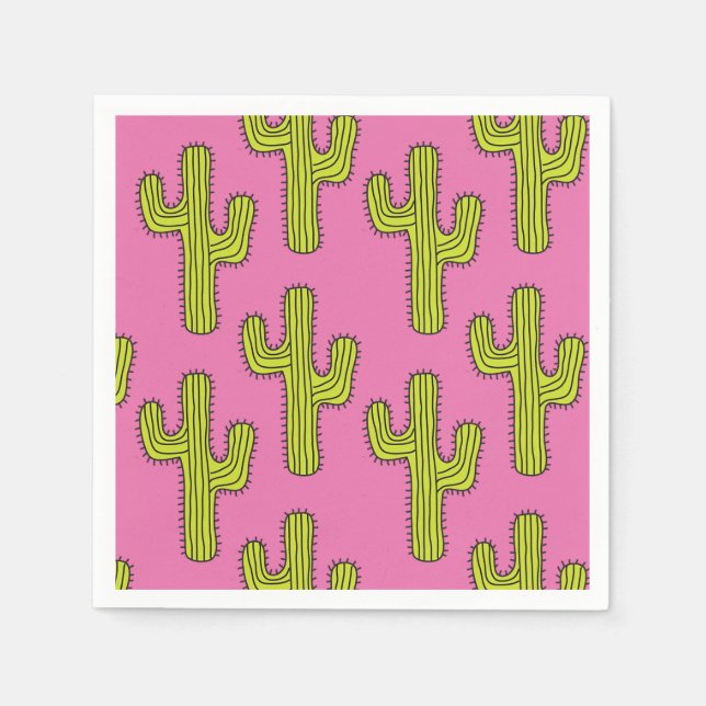 Cactus Paper Napkin (Front)