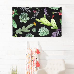 Cactus Pattern 2 Banner