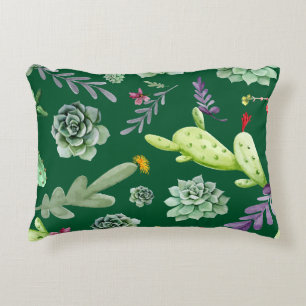 Cactus Pattern 3 Decorative Cushion