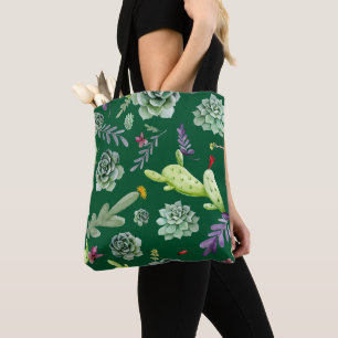 Cactus Pattern 3 Tote Bag