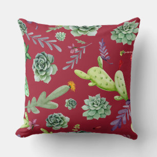 Cactus Pattern 4 Cushion