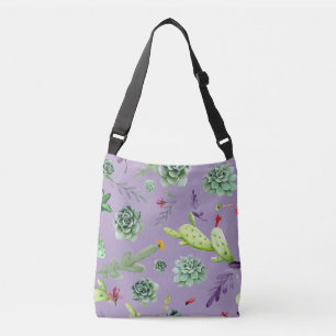 Cactus Pattern 7 Crossbody Bag