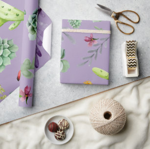 Cactus Pattern 7 Wrapping Paper