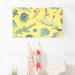 Cactus Pattern 9 Banner