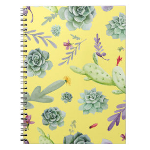 Cactus Pattern 9 Notebook