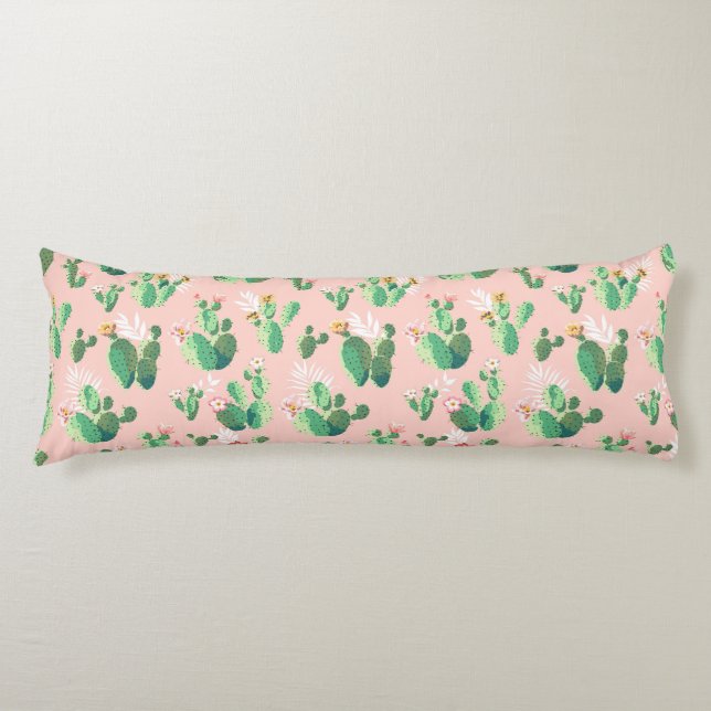 Cactus Pattern Body Cushion (Front)