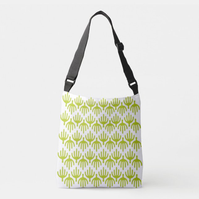 Cactus pattern crossbody bag (Front)