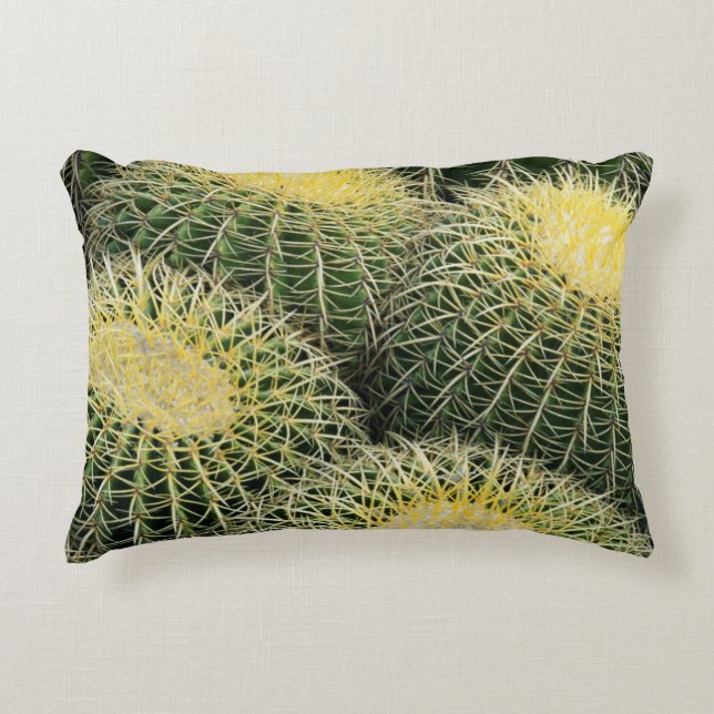 Cactus Pattern Decorative Cushion (Front)