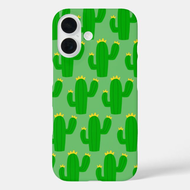 cactus pattern iPhone / iPad case (Back)