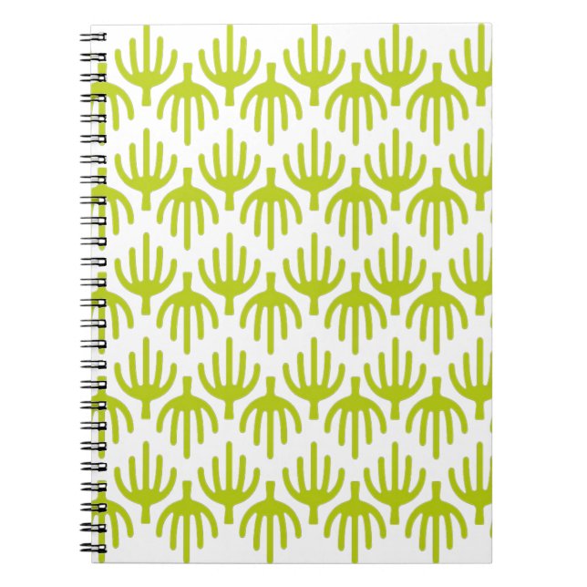 Cactus pattern notebook (Front)