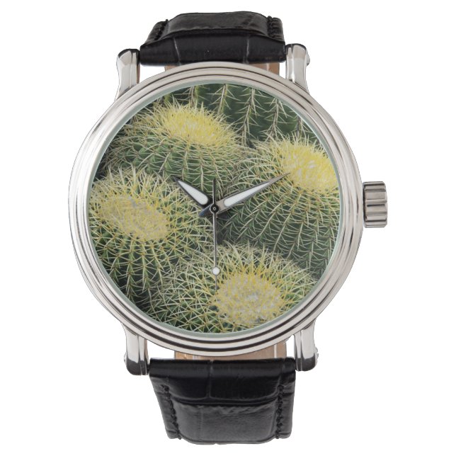 Cactus Pattern Watch (Front)
