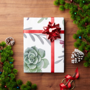 Cactus Pattern Wrapping Paper