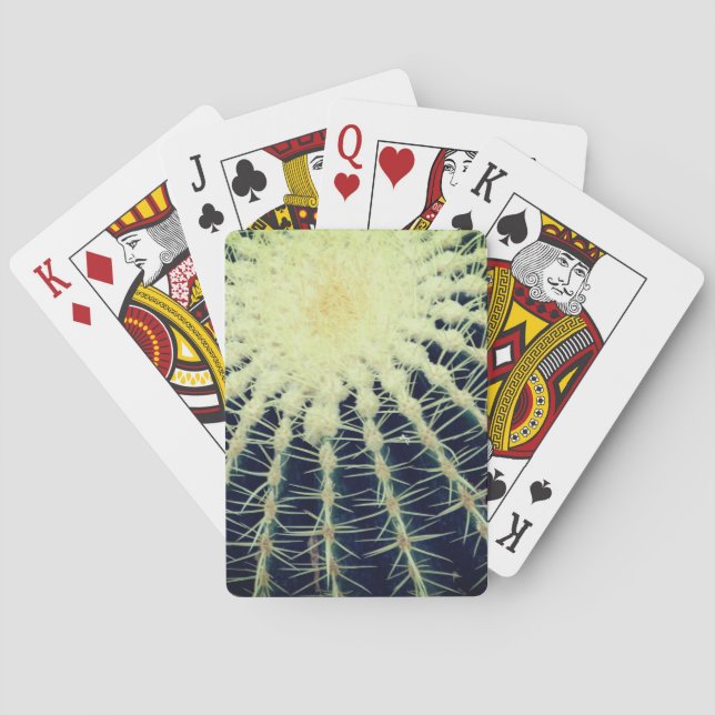 Cactus photography s playing cards (Back)
