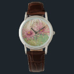 Cactus Pink Blossoms Watch<br><div class="desc">Cactus Pink Blossoms  Artist: Tim OToole</div>