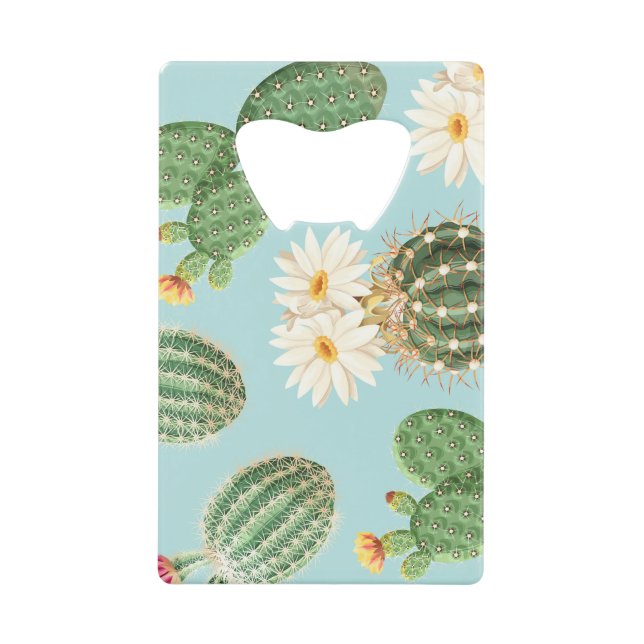Cactus, pink flowers: light decor (Front)