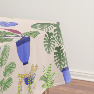 Cactus Pink Pattern Tablecloth