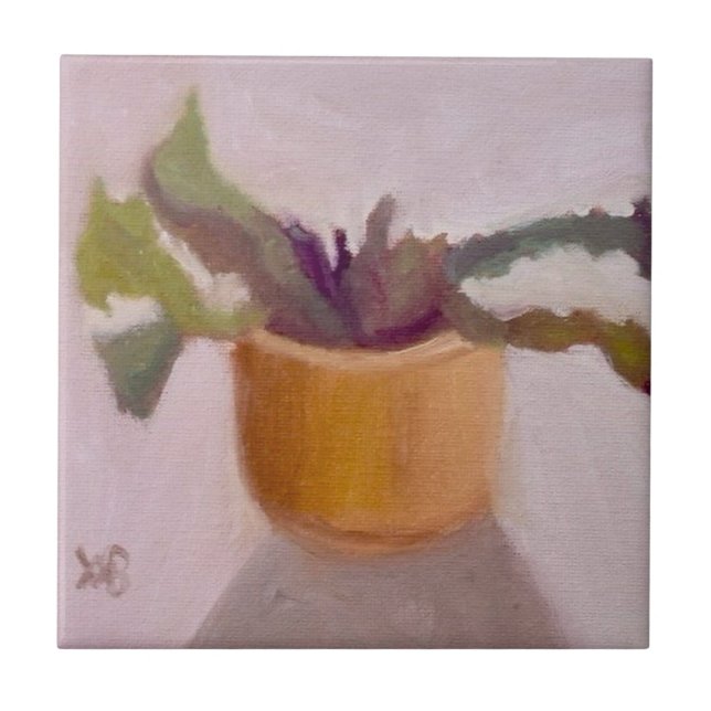 Cactus Plant Tile (Front)