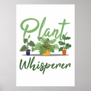 Cactus Plant Whisperer Poster