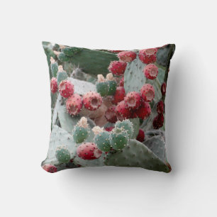 Cactus Plants Photo Throw Cushion 41 cm x 41 cm