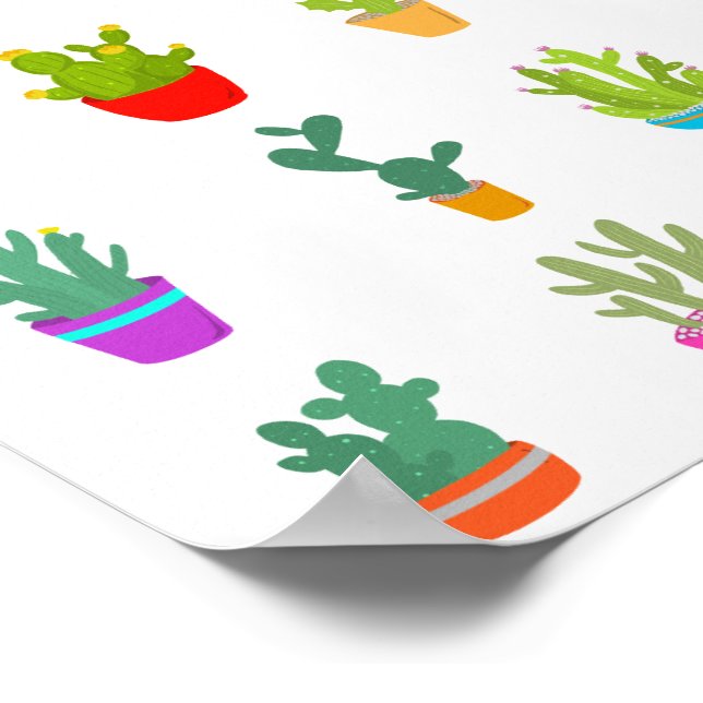 Cactus Poster (Corner)