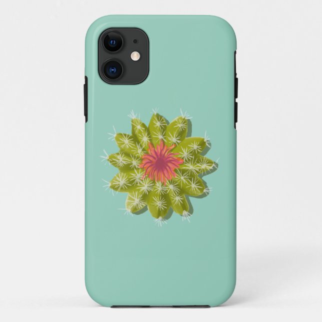 cactus Powder Puff Case-Mate iPhone Case (Back)